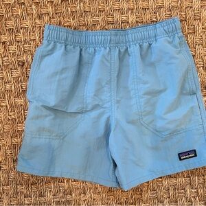 Patagonia Sky Blue Elastic Shorts